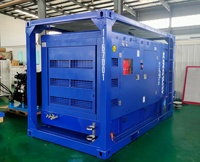 Compresseur d'air mobile antidéflagrant à moteur diesel de 900 CFM et 150 PSI pour plateforme de forage offshore