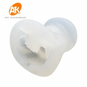 Moules à Mousse en Silicone 3D, pour boules de glace, ours à nœud papillon, sur mesure, pour décorer les gâteaux - Product Image 3