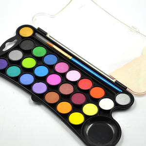 Ensemble de peinture à l'<span class=keywords><strong>aquarelle</strong></span> à la gouache sèche, sûre et Non toxique, pour enfants, dessin, création - Product Image 2