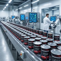 MARAKOAT Revêtement liquide acrylique transparent anti-pluie acide pour automobile, protection longue durée en extérieur