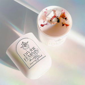 AIKUN Soy Wax Aromatherapy <b>Candle</b> Brown Glass Bowl Scented <b>Candle</b> for Home Bedroom Wholesale - Product Image 4