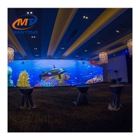 Spectacle d'affichage vidéo 3D Projecteur intérieur immersif pour salle de banquet Party Projecteur immersif