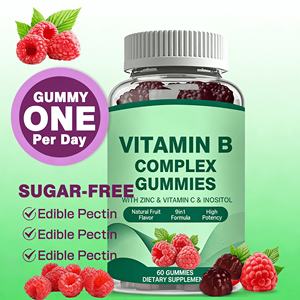 Gummy <span class=keywords><strong>Vitamin</strong></span> <span class=keywords><strong>B</strong></span> Vegan Grosir, Gummy <span class=keywords><strong>Vitamin</strong></span> <span class=keywords><strong>B</strong></span> Kompleks yang Ampuh, Dukungan <span class=keywords><strong>Vitamin</strong></span> C Esensial - Product Image 5