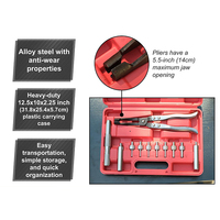 Outils de moteur de réparation de haute qualité Guide de noyau de soupape Outil de retrait Kit de joint d'installation