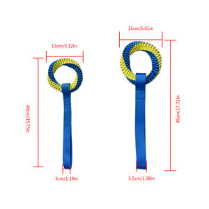 Kangdarpet Modern lüks interaktif köpek römorkör oyuncak kauçuk ve PP Polyester diş çiğnemek için kapalı/açık oyun ve eğitim - Product Image 2