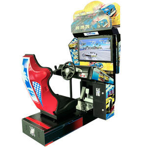 Máquina de Juegos Arcade de Doble Jugador con Monedero y Billetes, Simulador de Carreras Dirty Driving con 1 Año de Garantía - Product Image 4