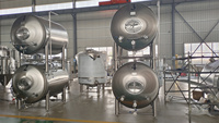 Système de brasserie Tonsen de 100 litres avec chaudière de mouture et de décantation