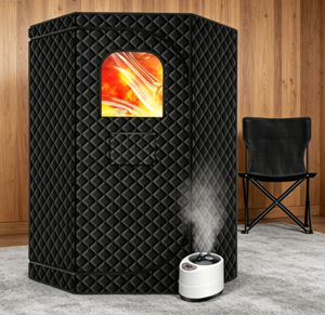 Estufa de Sauna acrílica Vanace portátil de 6KW, diseño moderno, cuerpo completo, 3L, calentador de vapor seco para 1 persona, villas fáciles de montar - Product Image 1