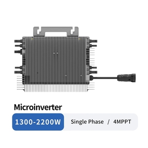 ไมโครอินเวอร์เตอร์ Deye SUN-M130/160/180/200/220G4-EU-Q0-I 1300w 1600w 1800w 2000w 2200w 1 เฟส 4 MPPT ไมโครอินเวอร์เตอร์พลังงานแสงอาทิตย์ - Product Image 1