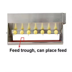 Máquina de Alimentación para Lechones de Acero Inoxidable de 15L/20L, Doble Lado, Temperatura Constante, Alimentador Automático de Leche para Lechones con Chupete - Product Image 3