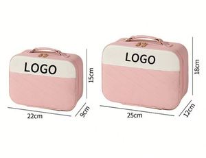 Bolsa de Maquillaje Portátil de Gran Capacidad, Ideal para Viajes, como Bolso de Mano y como Regalo. - Product Image 3