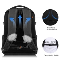 Livraison directe PULUZ sac à dos pour appareil photo design sac de rangement vidéo sac à dos pour ordinateur portable housse de pluie pour la photographie