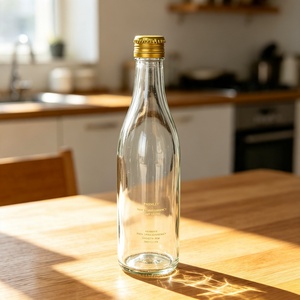<span class=keywords><strong>Botella</strong></span> de Vidrio Plana para Bebidas de 150 ml, Transparente, <span class=keywords><strong>Negra</strong></span> Mate, con Tapa de Rosca Colorida, para Café Frío, Agua, Jugo, Whisky, Tequila, Bebidas Energéticas - Product Image 2