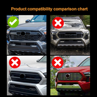 Pour Toyota Tacoma 2024 2025 2026 – Emblème de calandre avant, bande décorative, prise d'air, accessoires auto, 3 couleurs