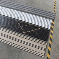 Paneles de PVC para Techo y Pared con Diseño de Madera y Mármol para Decoración de Interiores, Venta al Por Mayor, Color Negro