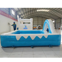 Piscine gonflable en mousse de taille personnalisée pour fête en mousse