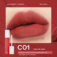 Rouge à lèvres liquide mat de luxe populaire en gros, logo personnalisé, formule minérale imperméable 24 heures, approvisionnement ODM, poids net, MSDS