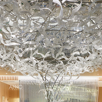 Lustre architectural personnalisé ANNO pour les espaces intérieurs de complexes hôteliers de luxe