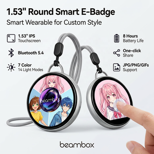 Nouveau badge électronique intelligent <span class=keywords><strong>Niki</strong></span> E-Badge 2026, badge professionnel certifié Global GPS MFi+MFG - Product Image 6