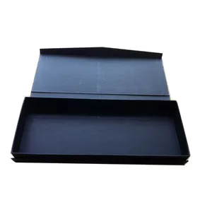 Custom Luxury High Quality Rigid Cardboard Packaging Blue Removable Lid Paper Gift Boxes