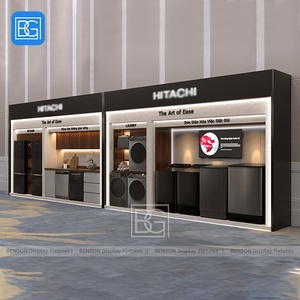 Hiển thị lịch thi đấu đồ nội thất điện tử tường giá thiết bị cửa hàng âm thanh hình ảnh đứng cửa hàng bán lẻ bố trí nội thất thiết kế hiện đại - Product Image 2