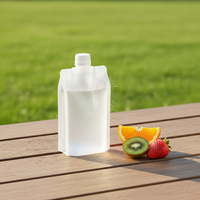 Pochette Doypack à bec verseur de qualité alimentaire, écologique, pour jus et bière, 100 ml, en plastique