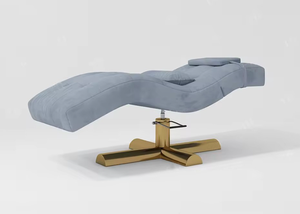 Nouveau lit de beauté, lit de massage spa exclusivement destiné aux instituts de beauté, lit en forme de S pour le modelage des ongles et des cils. Tête réglable - Product Image 4