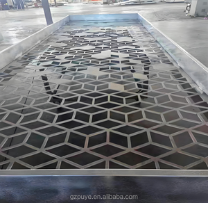 Paneles Decorativos <span class=keywords><strong>de</strong></span> Aluminio con Diseño Curvo y Patrón <span class=keywords><strong>de</strong></span> Nubes Onduladas, Revestimiento <span class=keywords><strong>de</strong></span> <span class=keywords><strong>Fachada</strong></span> <span class=keywords><strong>de</strong></span> Aluminio - Product Image 1