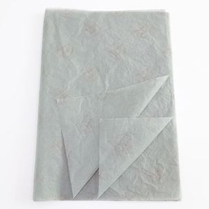 Rollos de Papel de Seda Gris Personalizados, Ecológicos, con Logotipo Impreso en Dorado, 30g 80gsm, para Envolver Regalos - Product Image 3