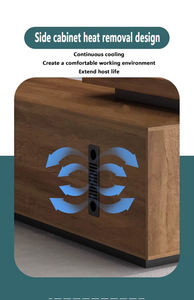 Modern Executive L-Shaped Manager <strong>Desk</strong> <strong>Wooden</strong> Office Furniture For Executives - Product Image 3