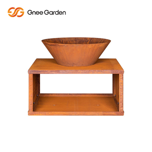 1.5 Meters Diameter <b>Large</b> Outdoor Bonfire Weathering Steel <b>Fire</b> <b>Pits</b> for Heating for Firewood Brazier for Outdoor Use - Product Image 6