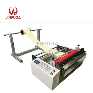 Air Bubble Wrap Roll Plastic Flim PVC Roll To Sheet Cutter Aluminum Foil Cutter Strip Vinyl Roll Sheet Cutting Machine Price