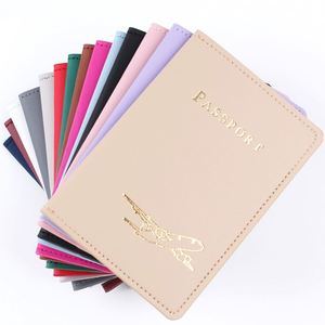 Funda de Pasaporte de Cuero PU con Logotipo Personalizado, Decoración de Plumas, Bolsa de Viaje de Verano, Porta Certificados Personalizado de 5 Pulgadas - Product Image 1