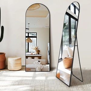 <span class=keywords><strong>Espejo</strong></span> de pie de cuerpo entero <span class=keywords><strong>con</strong></span> marco de aluminio <span class=keywords><strong>para</strong></span> decoración del hogar, <span class=keywords><strong>espejo</strong></span> de tocador <span class=keywords><strong>para</strong></span> <span class=keywords><strong>sala</strong></span> de estar, <span class=keywords><strong>espejo</strong></span> decorativo <span class=keywords><strong>para</strong></span> estante. - Product Image 3