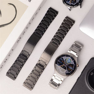 Bracelets de montre en acier inoxydable 22mm pour Samsung pour <span class=keywords><strong>Galaxy</strong></span> Watch 46mm pour <span class=keywords><strong>Galaxy</strong></span> Watch 3 45mm Gear <span class=keywords><strong>S3</strong></span> <span class=keywords><strong>Frontier</strong></span>/Classic Smartwatches - Product Image 3