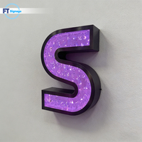 Lettres en relief LED lumineuses sur mesure, étanches, pour enseignes commerciales illuminées