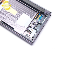 Pantalla LCD AMOLED para Samsung Galaxy S22 Ultra 5G, Digitalizador de Pantalla Táctil S908B, Ensamblaje para Samsung Galaxy S22 Ultra 5G