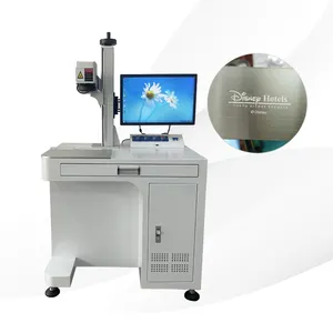 KS66CNC Office laser marking machine, laser engraving and printing signs