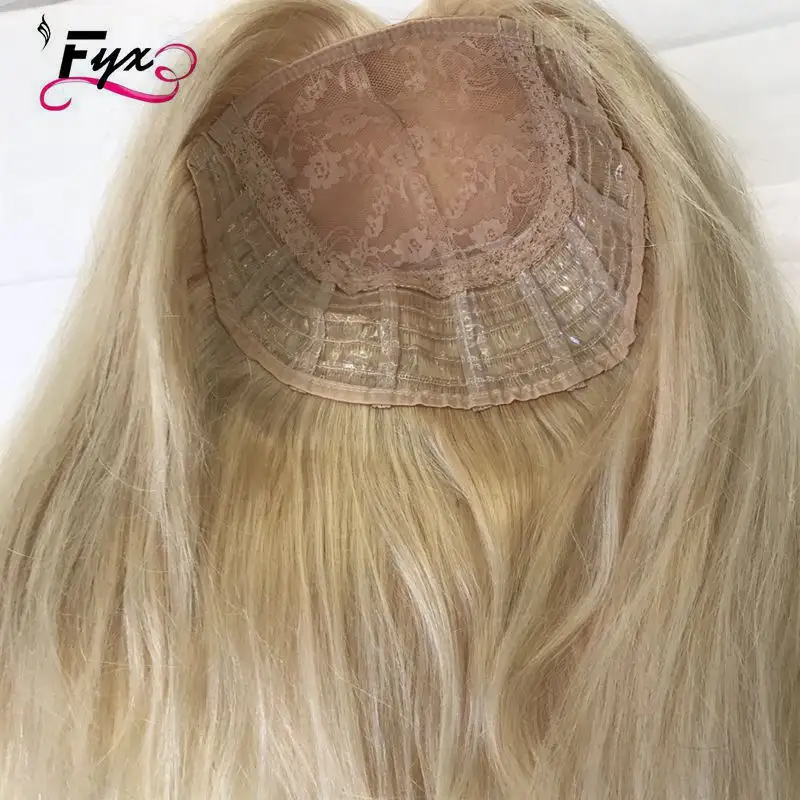 613 blonde Brazilian hair second skin silk base closure 4*4 5*5 6*6 6*7 silk base human hair toppers human hair wigs
