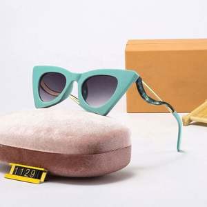 1129 protección UV señoras diseñador venta al por mayor mujeres gafas de sol de lujo gradiente interno inspiración gafas de sol de alta calidad - Product Image 5