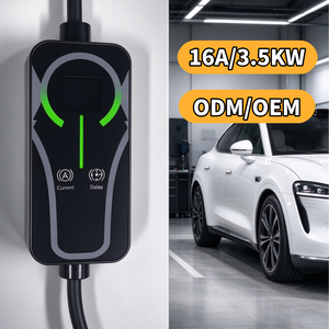 Cargador Portátil para Vehículos Eléctricos de 16A y 3.5kW, Conector TIPO1 TIPO2 GB/T, Enchufe CEE EU NEMA US BS1363 UK, Cargador EVSE para Viajes y Hogar - Product Image 1
