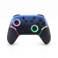 Produk Terlaris Pengontrol Game Nirkabel Motor Getar Ganda Giroskop Enam Sumbu Gaming Pad untuk Mesin Game Switch/PC/Android
