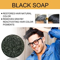Savon Shampoing Solide Assombrissant les Cheveux à l'Essence de Polygonum Multiflorum Anti-Gris Bio pour Hydrater et Réparer les Dommages Capillaires