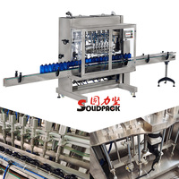 Mesin Pengisi Cairan Otomatis Piston Servo Motor Drive Solidpack
