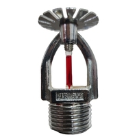 Tête de sprinkler suspendue verticale à jet vers le bas avec raccord fileté en cuivre flexible pour système d'accessoires de tuyauterie d'équipement de lutte contre l'incendie