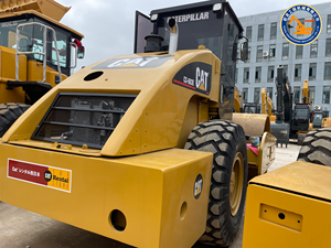 Rodillo Compactador de Neumáticos CAT CS683E Usado, Origen Japón, Rodillo de Tambor Único para Asfalto, Motor Eléctrico 129kW, Bomba, Buen Precio - Product Image 4