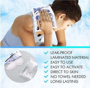 GY Paket Dingin Instan Ramah Lingkungan Kelas I Ukuran Dapat Disesuaikan untuk Perawatan Kesehatan & Terapi Rehabilitasi-Meredakan Nyeri Mempercepat Penyembuhan - Product Image 3