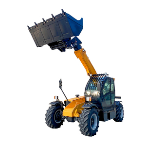 Chariot télescopique 3000 kg, hauteur de levage 7 m, avec fourches, benne, nacelle et treuil pour usage agricole et équine - Product Image 6