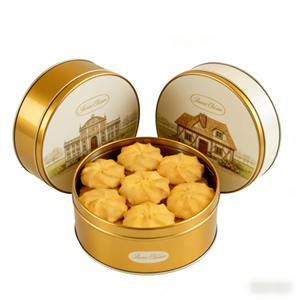 Biscuits de fête en gros, délicieux, texture normale et croustillante, biscuits <span class=keywords><strong>sablés</strong></span>, saveur d'œuf, 260g, biscuits au beurre - Product Image 1