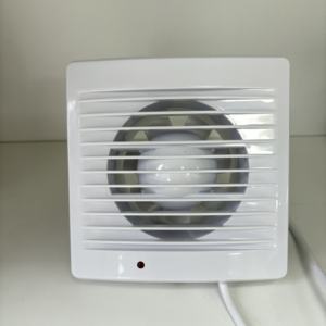 Ventilador <span class=keywords><strong>de</strong></span> escape <span class=keywords><strong>con</strong></span> logotipo personalizado <span class=keywords><strong>de</strong></span> <span class=keywords><strong>salida</strong></span> <span class=keywords><strong>de</strong></span> fábrica, ventilador <span class=keywords><strong>extractor</strong></span> montado en la pared cuadrado <span class=keywords><strong>de</strong></span> plástico silencioso sin escobillas <span class=keywords><strong>con</strong></span> rodamiento <span class=keywords><strong>de</strong></span> bolas <span class=keywords><strong>de</strong></span> 4 pulgadas y 100mm - Product Image 1